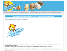 Tablet Screenshot of les-zhuzhu-pets.com